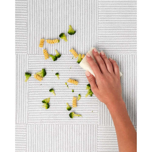Splat Mat  / Grey Wickerwork