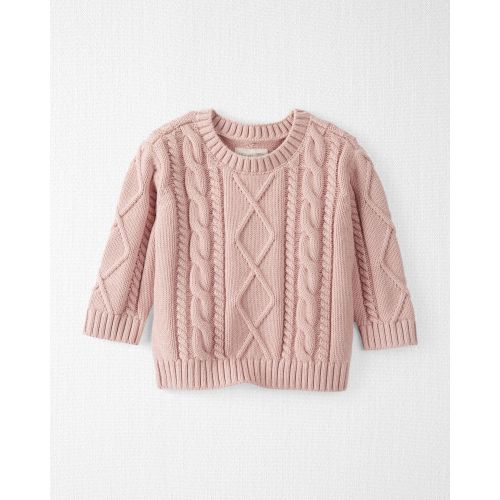 Baby Organic Cotton Cable Knit Sweater - Little Planet | Carter's