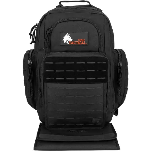 WOLF TACTICAL Military Inspired Diaper Bag - Dad Diaper Bag Backpack with Changing Mat, Mens Diaper Bag for Dad