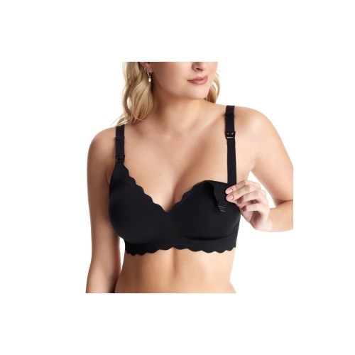 YN46 Floral Nursing Bra, Large