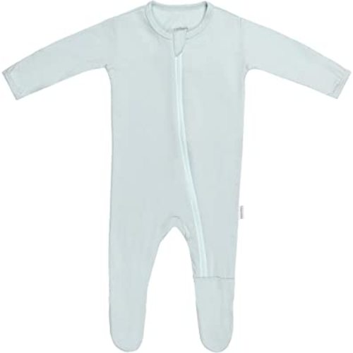 Soft Baby Bamboo Viscose Footie Pajamas, Zipper Closure, 0-24 Months
