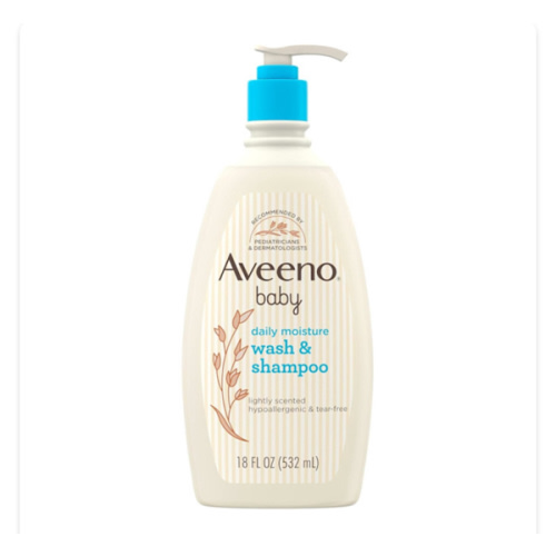 Aveeno Baby Daily Moisture Gentle Body Wash & Shampoo