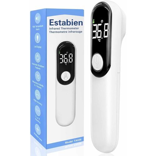 Digital Infrared Thermometer for Adults and Kids with Fever Alarm, Large LED Digits, High Accuracy, 1s Fast Result Accurate Reading Baby Thermometer