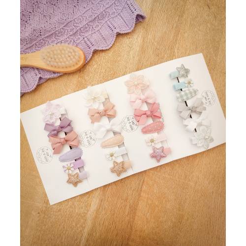 Baby First Hair Clips, Baby Hair Clips, Fully Lined Clips, Baby Fringe Clips, Tiny Hair Clips, Toddler Clips, Gentle Clips, Hair Clip Set