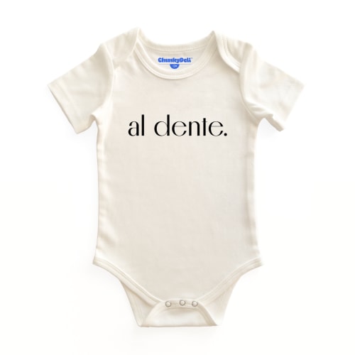 Al Dente | Cotton Baby Bodysuit – Chunky Deli