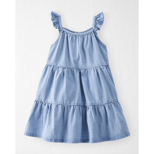 Toddler Organic Cotton Chambray Dress - Little Planet | Carter's