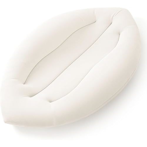 Baby Lounger for Newborn: Skin-Friendly & Breathable for 0-12 Months Infant Tummy Time Playtime & Diaper Changes - Portable & Lightweight Cushion for New Parents