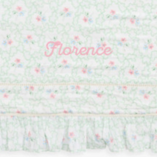 Hill House Home Trellis Organic Cotton Muslin Oversized Blanket