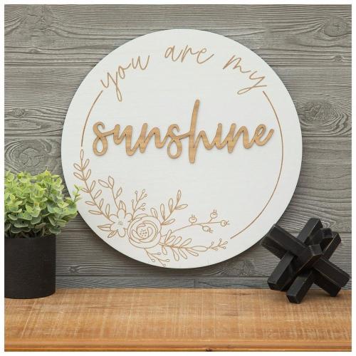 You Are My Sunshine Wood Wall Decor