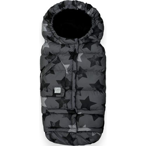 7AM Enfant Stroller Blanket 212 - Adjustable Baby Car Seat Zipped Blanket for Babies Winter, Unisex Multi Purpose Fleece Lined Warm Hooded Toddler Footmuff Water Repellent | (6M - 4T)