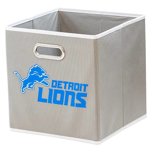 Franklin Sports NFL Storage Bins - Collapsible Cube Container + Storage Basket - NFL Office, Bedroom + Living Room Décor - 11"x11"