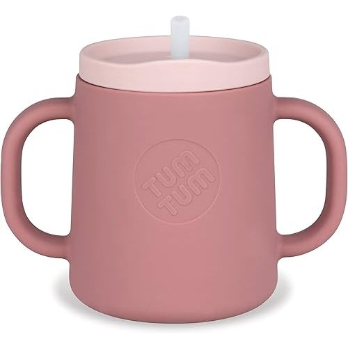 TUM TUM 3 way Baby Trainer Cup, Designed with Feeding Specialist, 180ml (Pink)