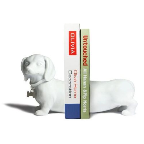 Danya B Dachshund Dog Bookend Set