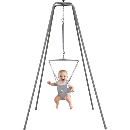 Jolly Jumper Elite- The Original Jolly Jumper with Super Stand and Premium Spring. Trusted by Parents to Provide Fun for Babies and to Create Cherished Memories for Families for Over 75 Years.