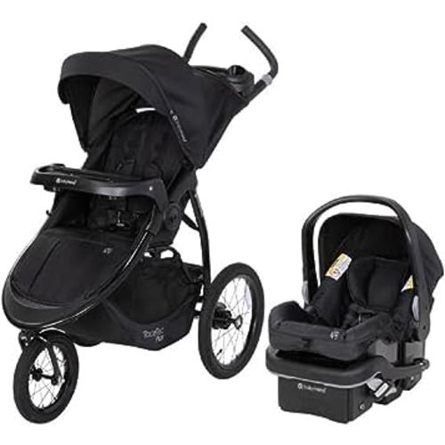 Baby Trend Expedition Race Tec Plus Jogger Travel System, Ultra Black