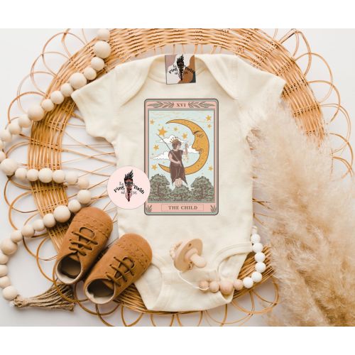 Tarot Card Baby, Baby Tarot Bodysuit, Mommy is a Witch Bodysuit, Witchy Wicca baby, Wicca Mama, Witchy Mama, Coven Bodysuit, gothic bodysuit
