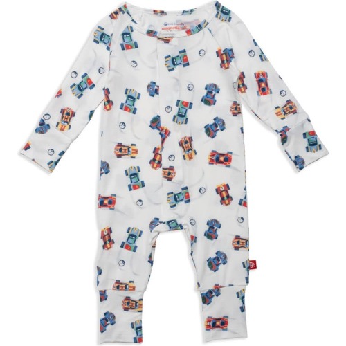 Baby Formula Fun Print Convertible Footie, Formu