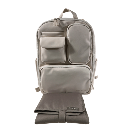 Itzy Ritzy Belong Utility Backpack Diaper Bag, Cream