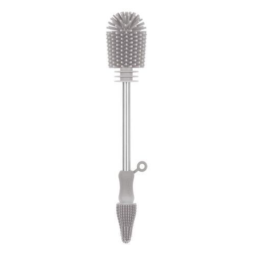 Haakaa Double-ended Silicone Brush 1 Pk Suva Grey