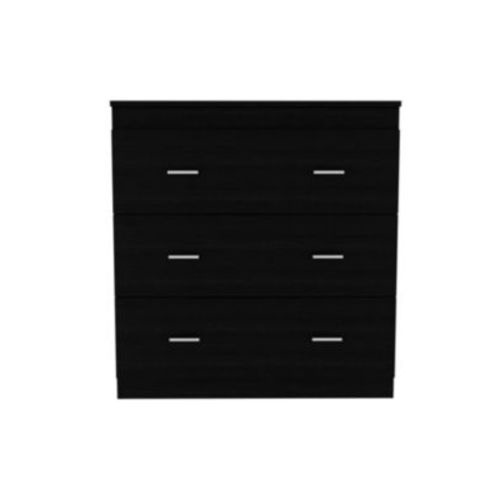 Capri Dresser 33"H, Three Drawer, Superior Top, Metal Handles