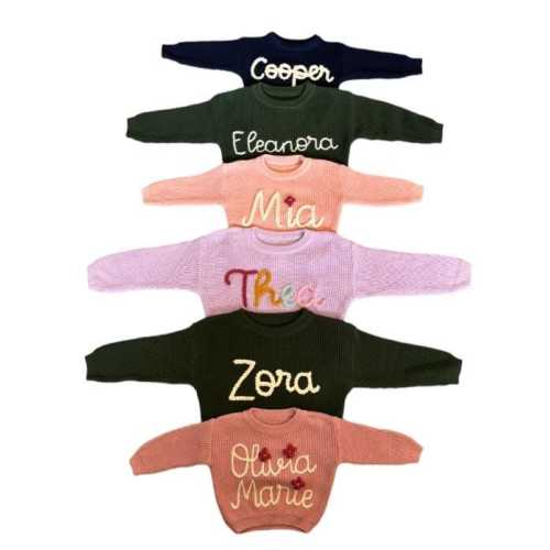 Custom Name Sweater