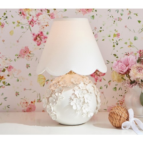 Monique Lhuillier Garden Texture Table Lamp (10")