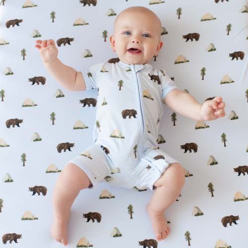 Zippered Shortall Romper in Yosemite