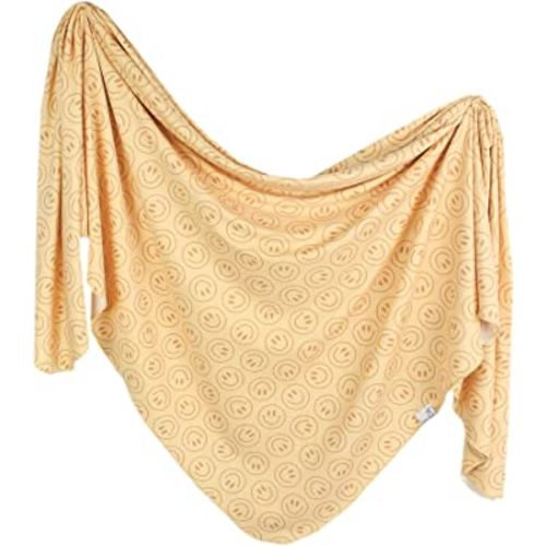 Copper Pearl Baby Swaddle Blanket - Premium Knit Baby Blanket, Large Soft Stretchy Receiving Blankets for Baby Boy and Girl, Swaddles for Newborn, Infant, and Toddler (Vance)