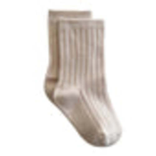 Basic Ribbed Socks, Cream – SpearmintLOVE