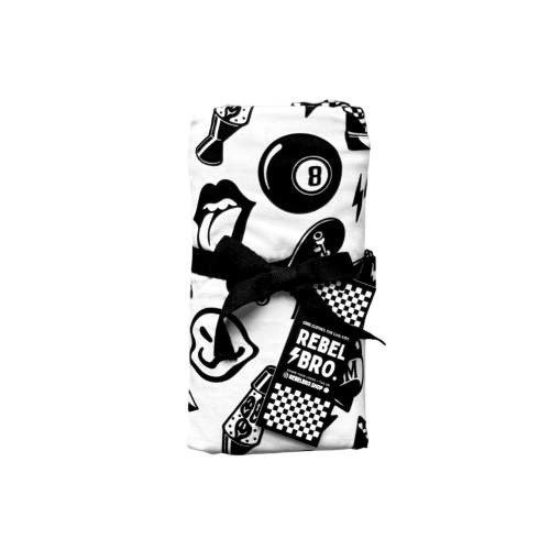 Bamboo Stretch Swaddle in Warped Tour