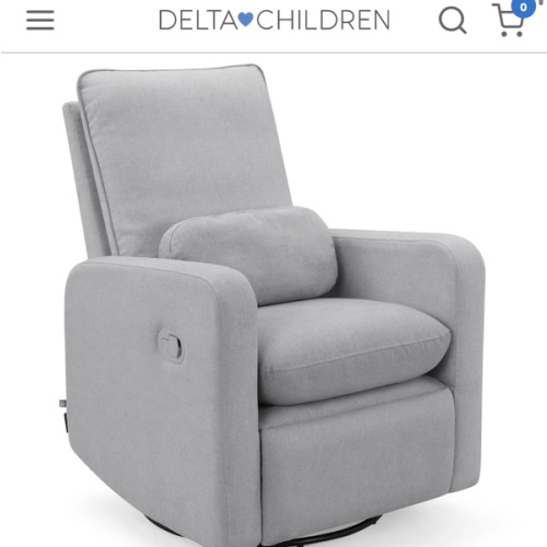 babyGap Cloud Recliner with LiveSmart Evolve Fabric