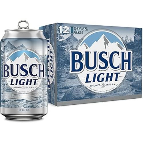 Busch Light Beer, 12 Pack Beer, 12 FL OZ Cans