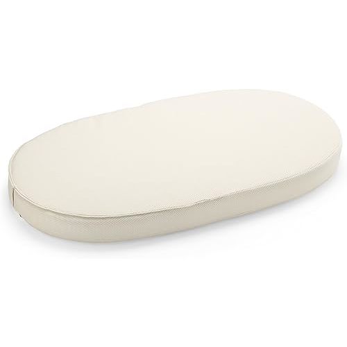 Stokke Sleepi Mattress with Organic Cover by Colgate, White - Foam Crib Mattress with Infant Support & Safety Features - Compatible Sleepi Crib/Bed