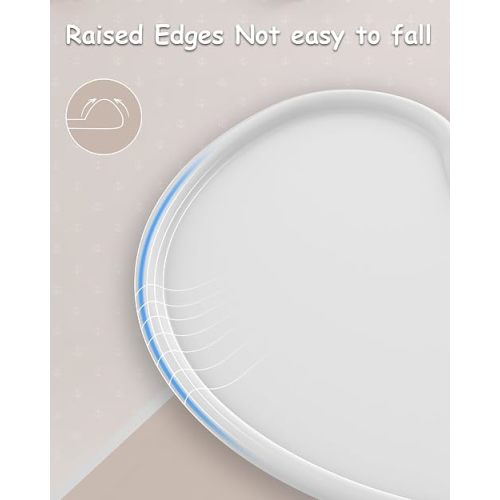 Tray Accessory Compatible with Bumbo Floor Seat | for Feeding and Playing | Surface Easy to Clean Tray Attachment | Easily to Install to Bumbo Baby Seat | White