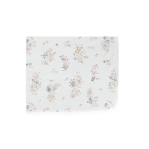 Bunny Hop Organic Cotton Crib Sheet