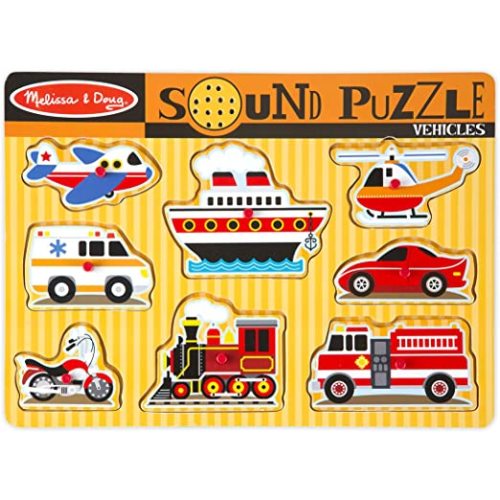 Toy: Melissa & Doug Vehicles Sound Puzzle