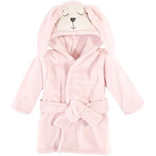 Hudson Baby Unisex Baby Plush Animal Face Bathrobe