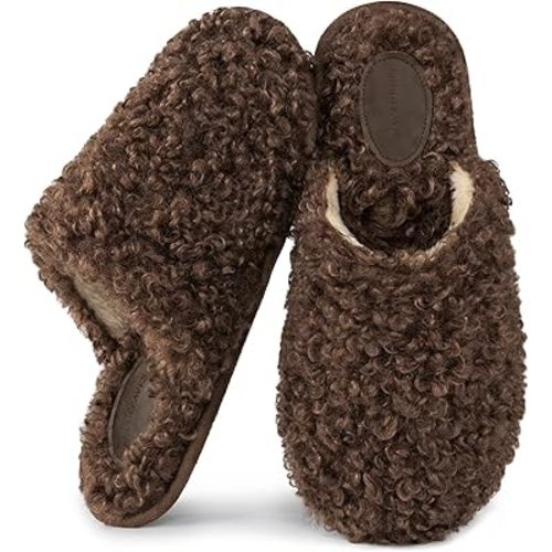 Snug Leaves Women's Scuff Slippers House Shoes