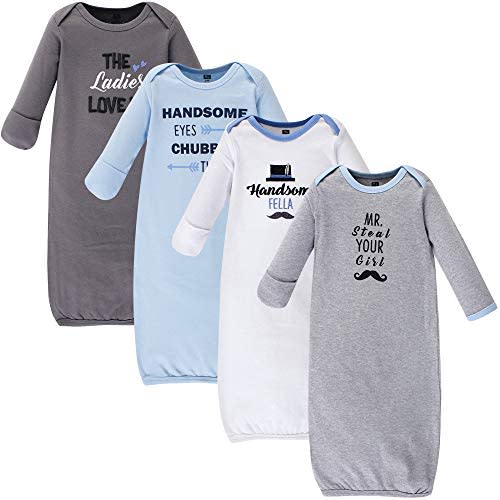 Hudson Baby baby-girls Cotton Gowns