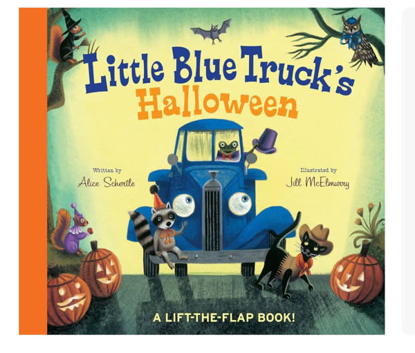 Little Blue Truck's Halloween: A Fun And Interactive Lift-the-Flap Book For Kids Celebrating Halloween With Little Blue Truck And Friends