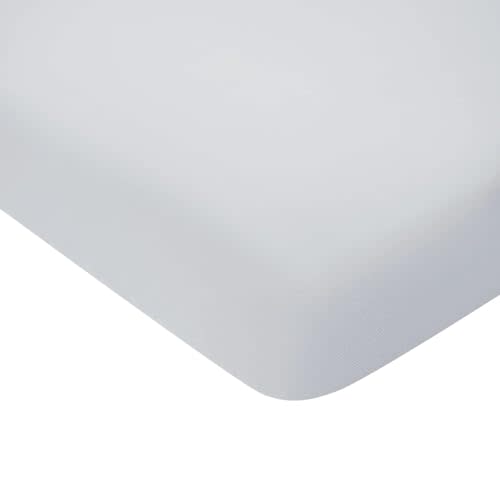 Kyte Baby Soft Crib Sheet - Standard Fitted Crib Sheet Made with Rayon from Bamboo, Ultra-Gentle and Breathable (Storm)