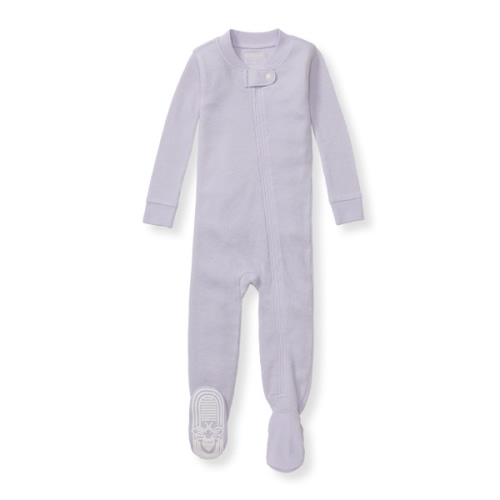 Honeysoft™ Waffle Thermal Pajamas - Flowering Lilac - 0-3 Months
