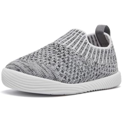 MORENDL Baby Shoes Toddler Walking Sock Shoes Non-Slip Breathable Boys & Girls Sneakers Infant Tennis Shoes