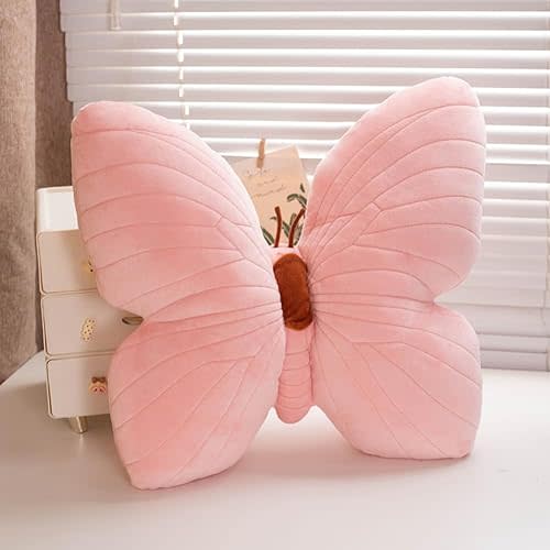 Butterfly Throw Pillow Butterfly Pillows for Sofa Spring Summer Butterfly Pillows Decorative Plush Sofa Butterfly Cushion for Indoors Home Outdoor Couch Kids