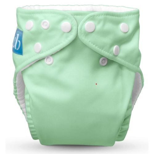 Charlie Banana Cloth Diapers, Reusable, Washable, Adjustable One Size Diaper, for Babies and Toddlers, with Absorbent Insert - Sage, 1 Pack