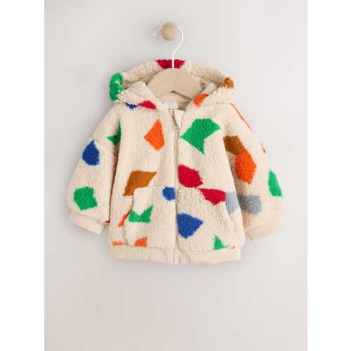 Geo Printed Zip, 12-18M