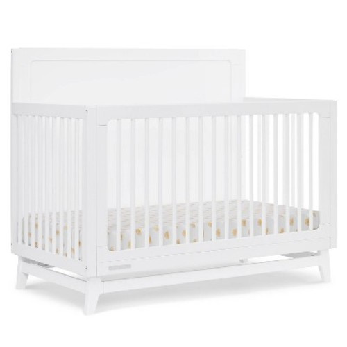 Delta Children Spencer 6-in-1 Convertible Crib, Color: Bianca White