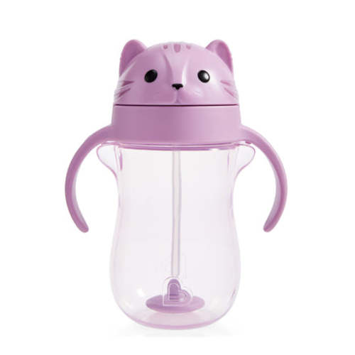 Weighted Straw Cat Cup