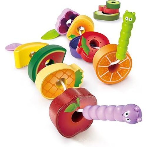 Hape Caterpillar Fruit Feast Playset