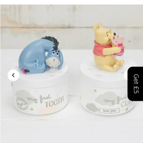 Disney Winnie the Pooh & Eeyore Magical Beginnings Tooth & Curl Set